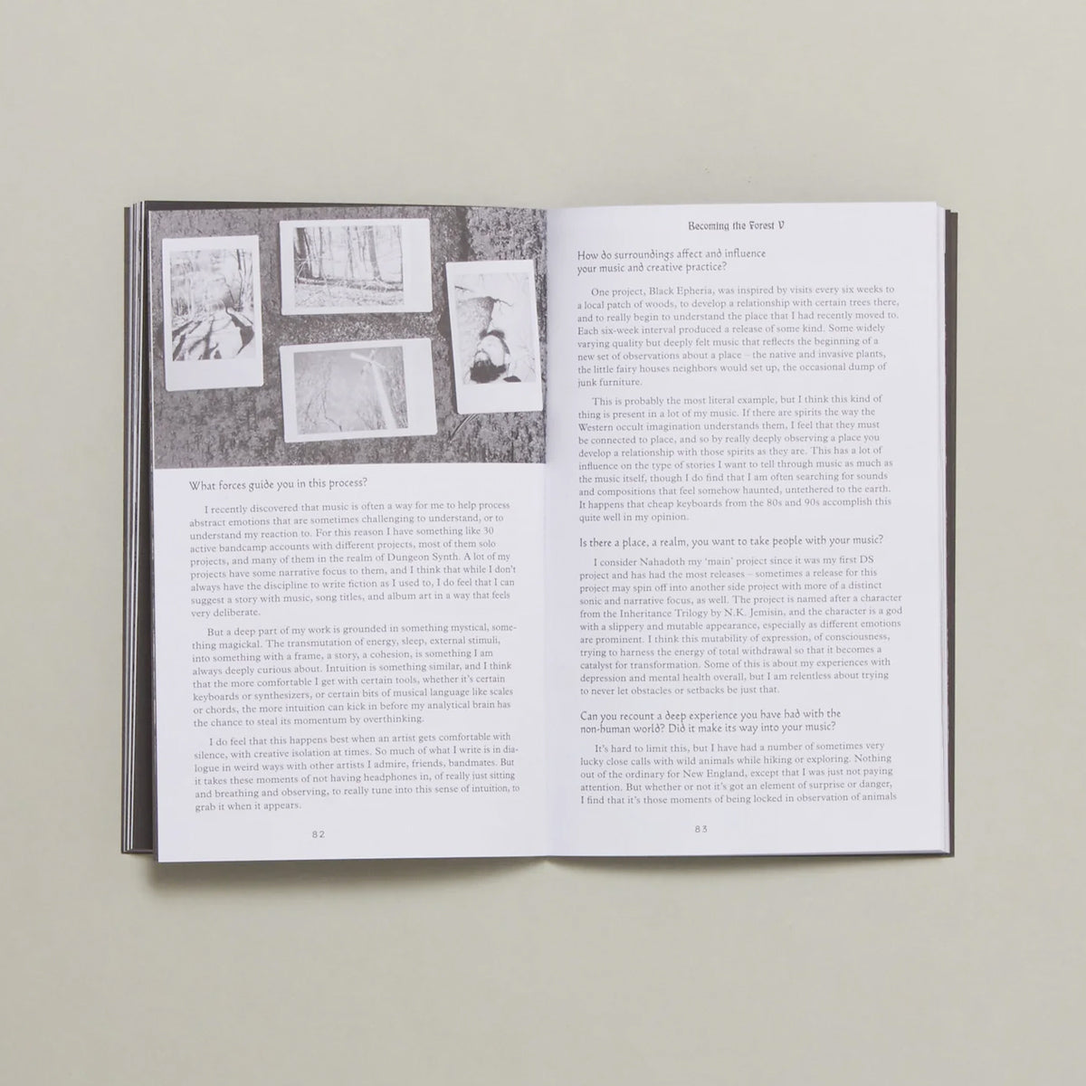 Becoming the Forest Issue V - Una Hamilton Helle - Haus Nostromo