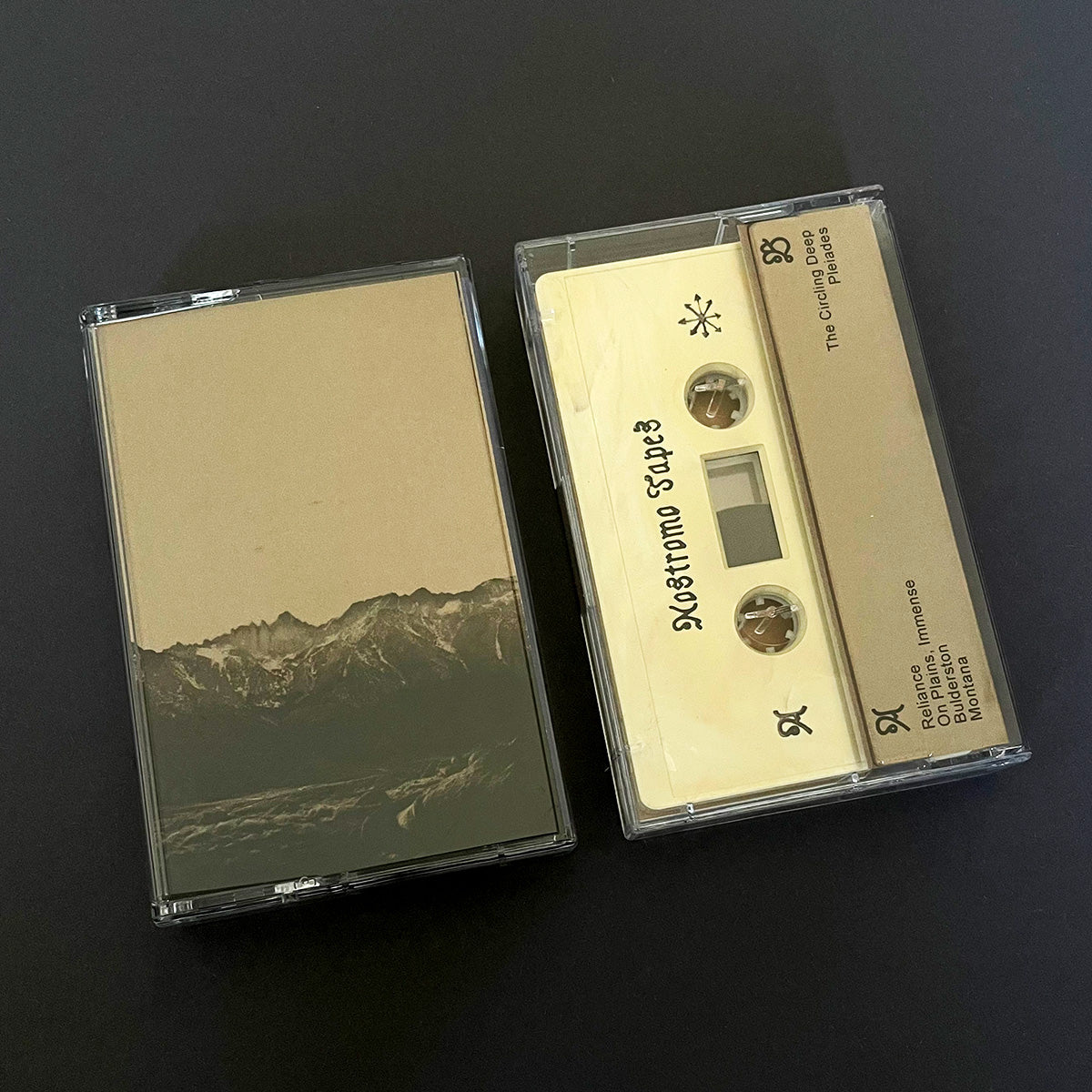 The Circling Deep Cassette Tape - Blanket Of Rock - Haus Nostromo