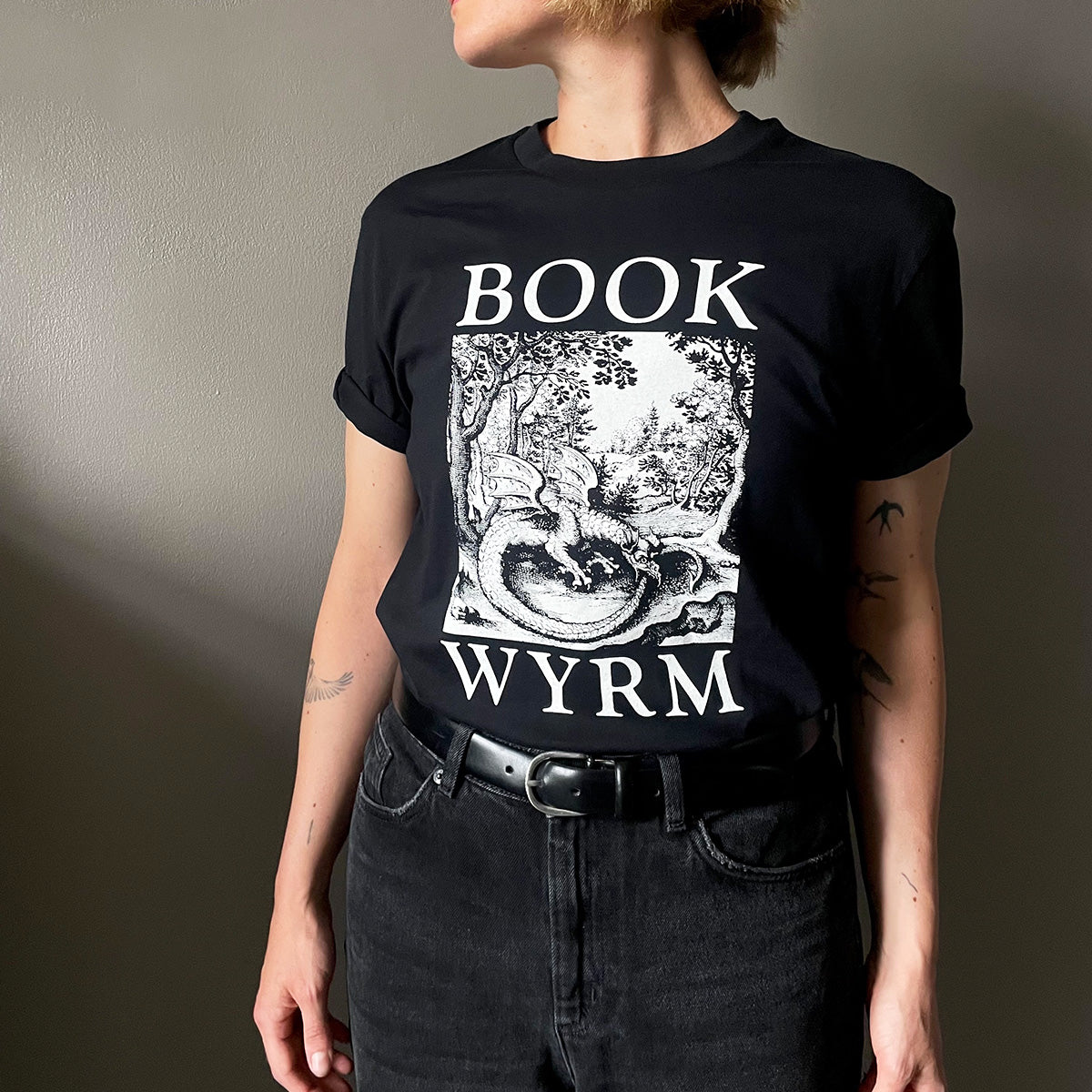 "Book Wyrm" T-Shirt