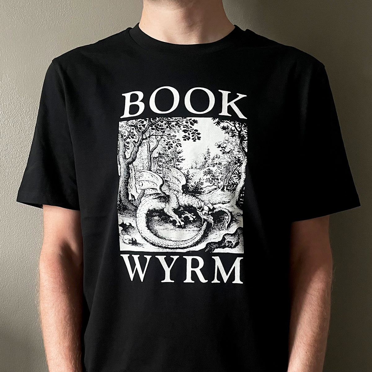 "Book Wyrm" T-Shirt - Haus Nostromo - Haus Nostromo