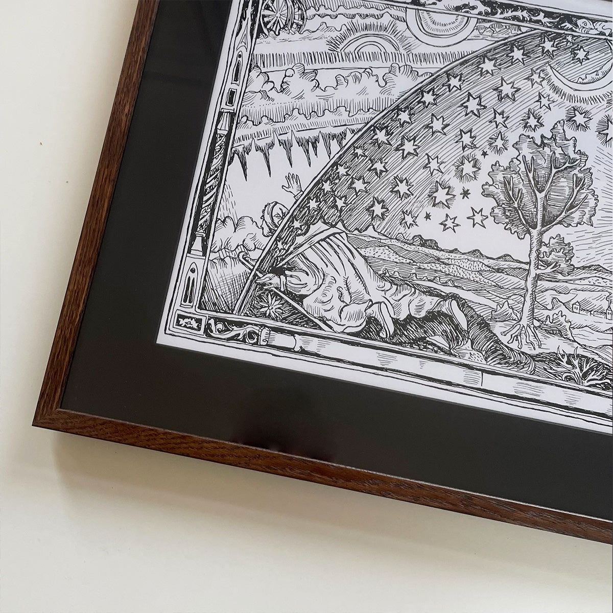 "Flammarion Engraving" Art Print - Haus Nostromo - Haus Nostromo