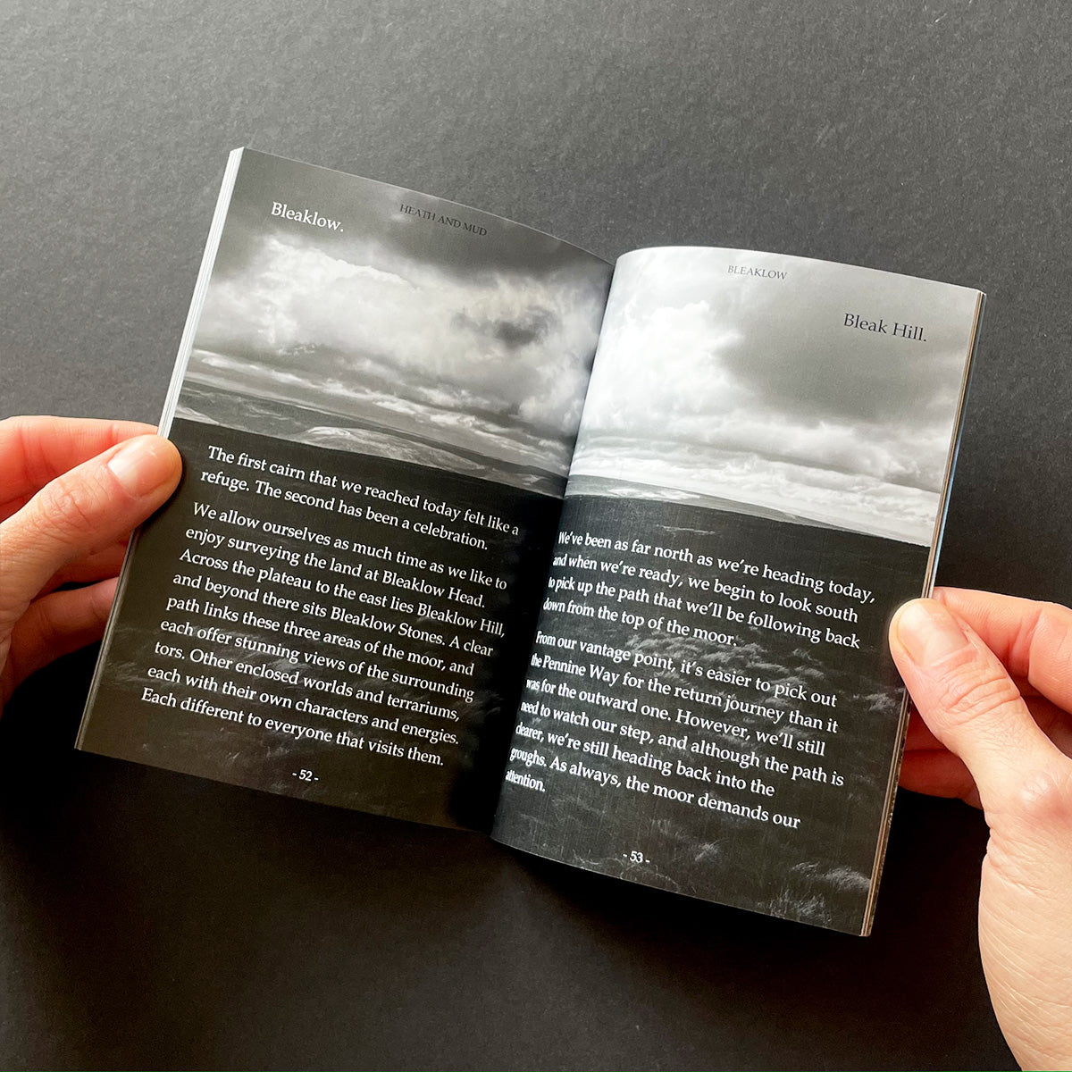 Heath And Mud Mini Zine: Bleaklow - Heath And Mud - Haus Nostromo