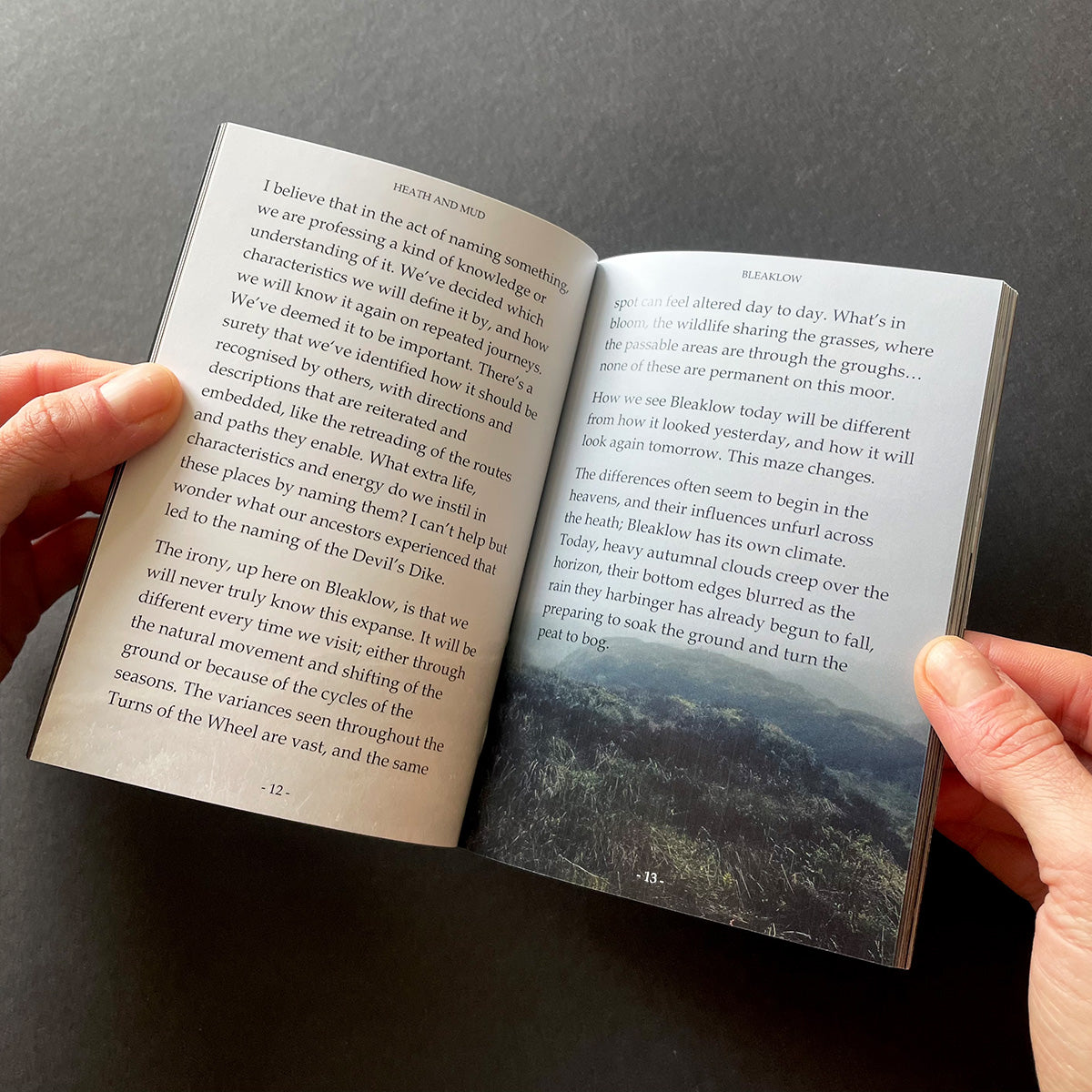 Heath And Mud Mini Zine: Bleaklow - Heath And Mud - Haus Nostromo