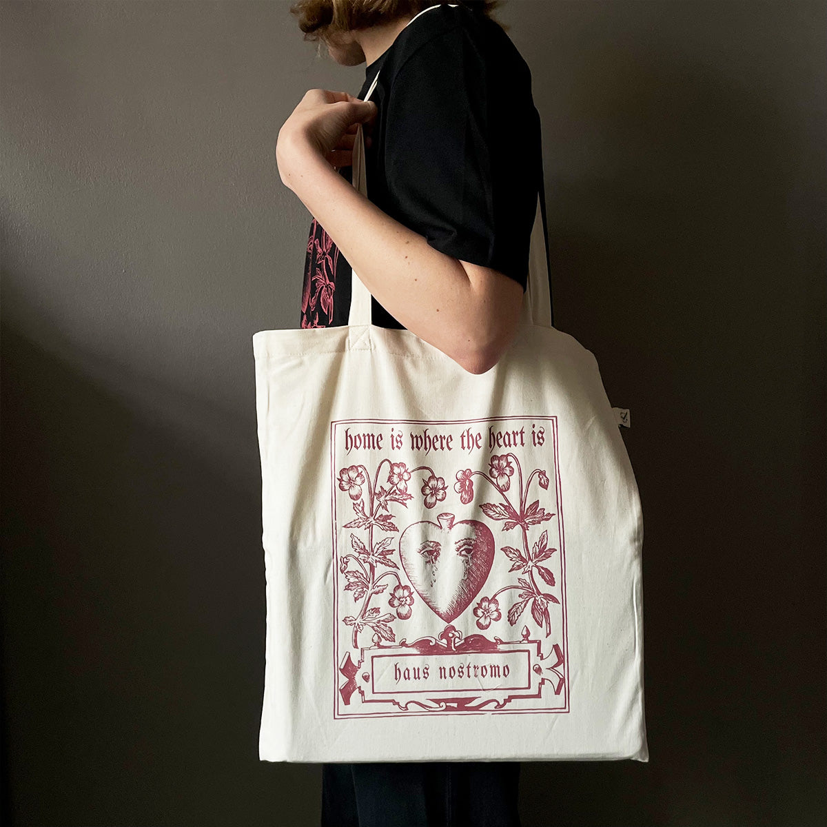 Home Is Where The Heart Is Tote Bag - Haus Nostromo - Haus Nostromo