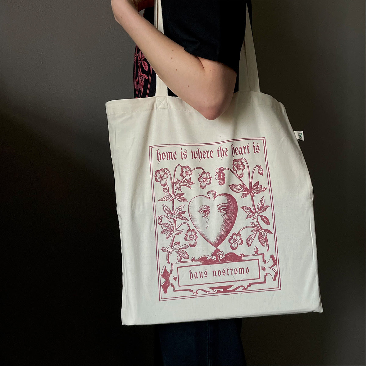Home Is Where The Heart Is Tote Bag - Haus Nostromo - Haus Nostromo