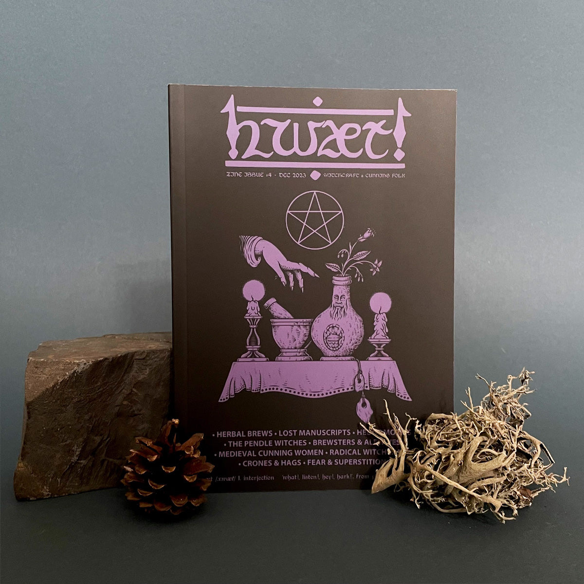 Hwaet! Zine Issue 4: Witchcraft & Cunning Folk