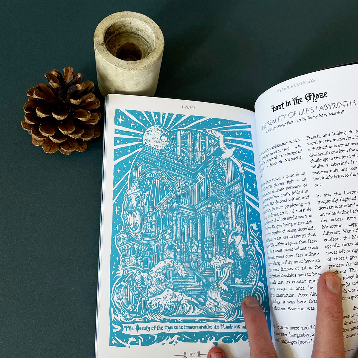 Hwaet! Zine Issue 2: Myths & Legends - Hwaet! - Haus Nostromo