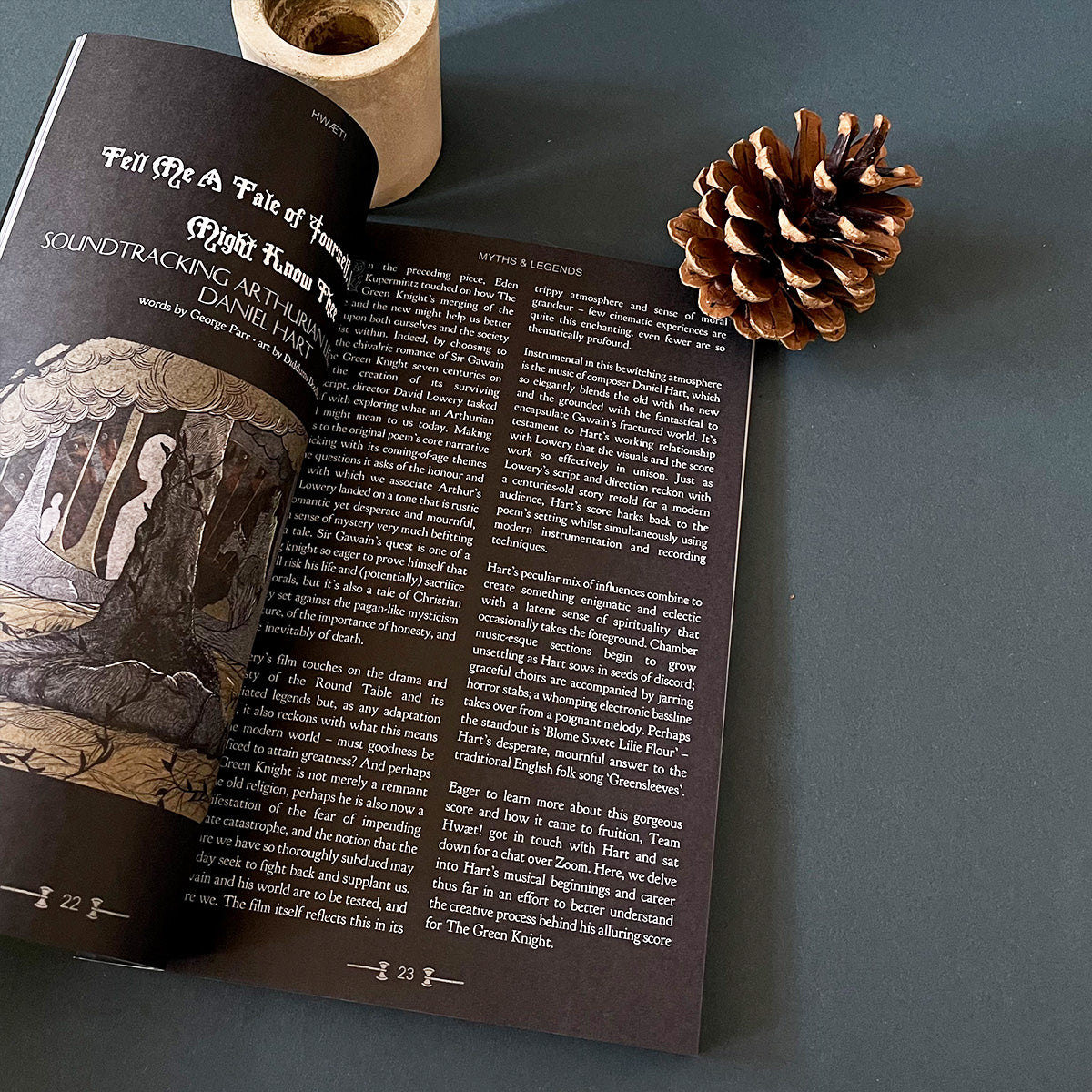 Hwaet! Zine Issue 2: Myths & Legends - Hwaet! - Haus Nostromo