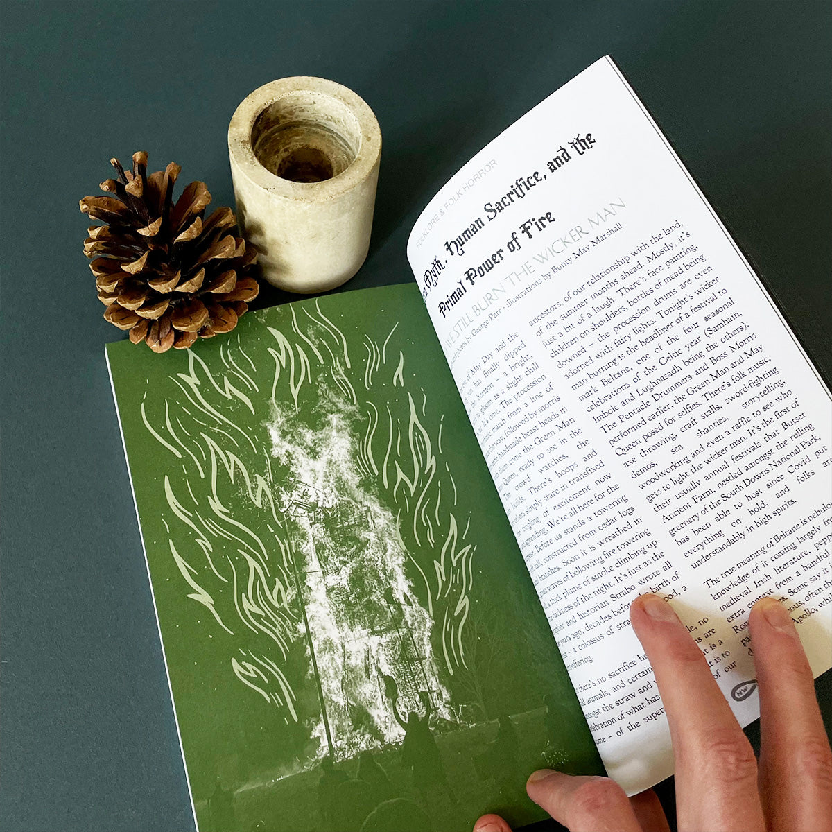 Hwaet! Zine Issue 1: Folklore & Folk Horror - Hwaet! - Haus Nostromo