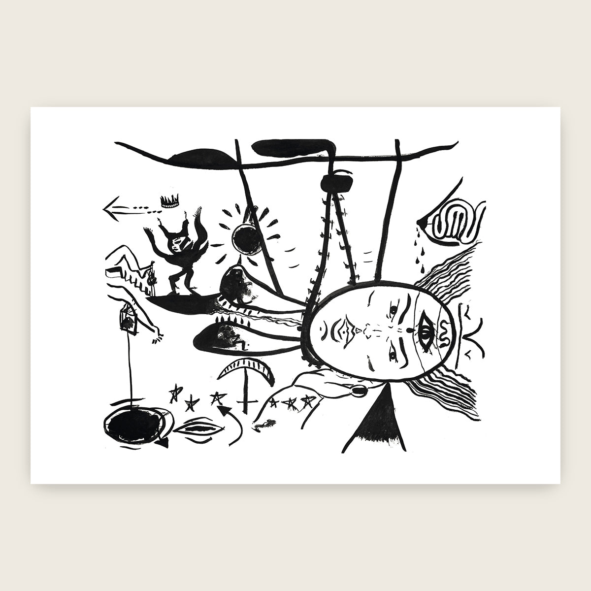 "Order of Chaos" Art Print - Karina Jilaz - Haus Nostromo