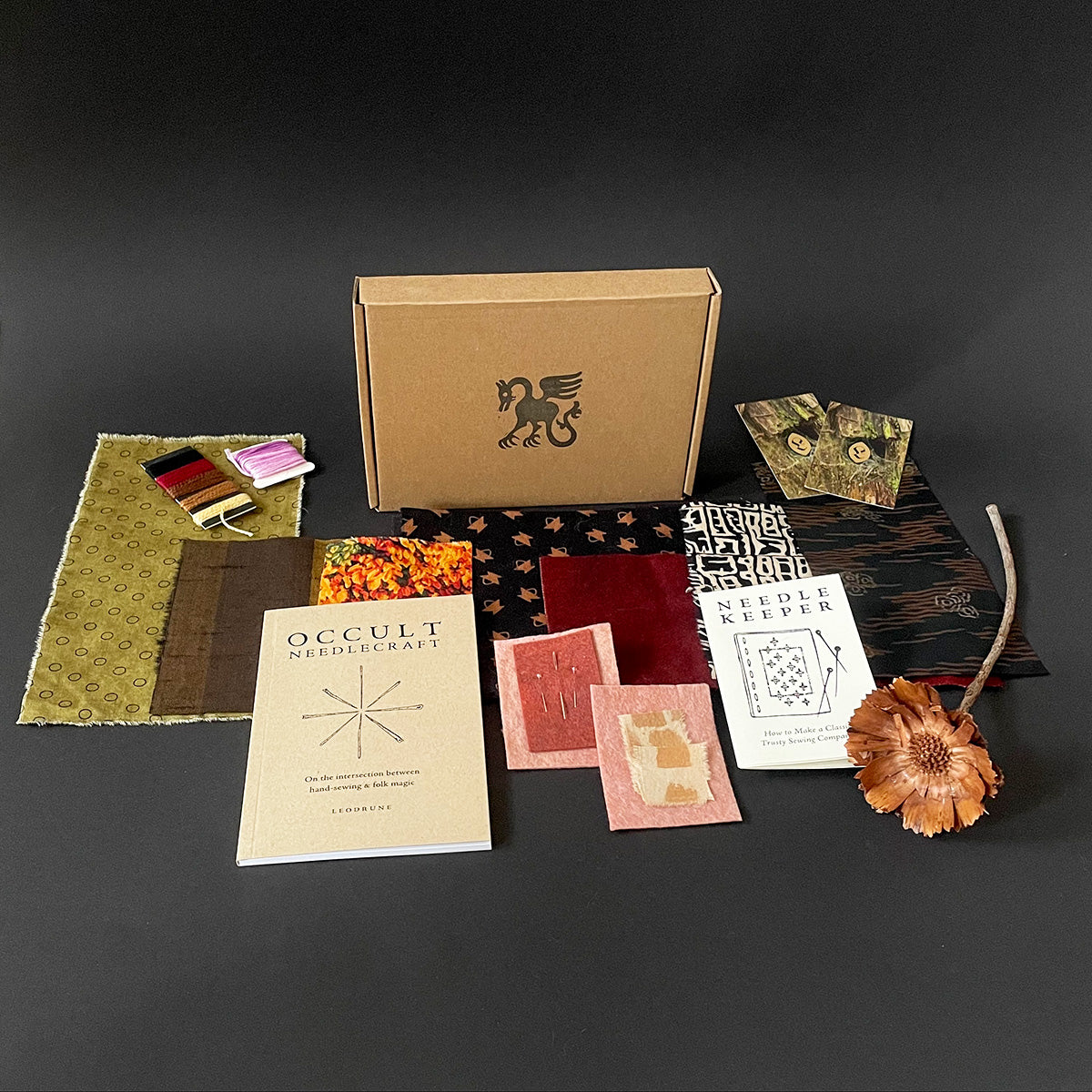 Occult Needlecraft Sewing Kit - Leodrune Press - Haus Nostromo