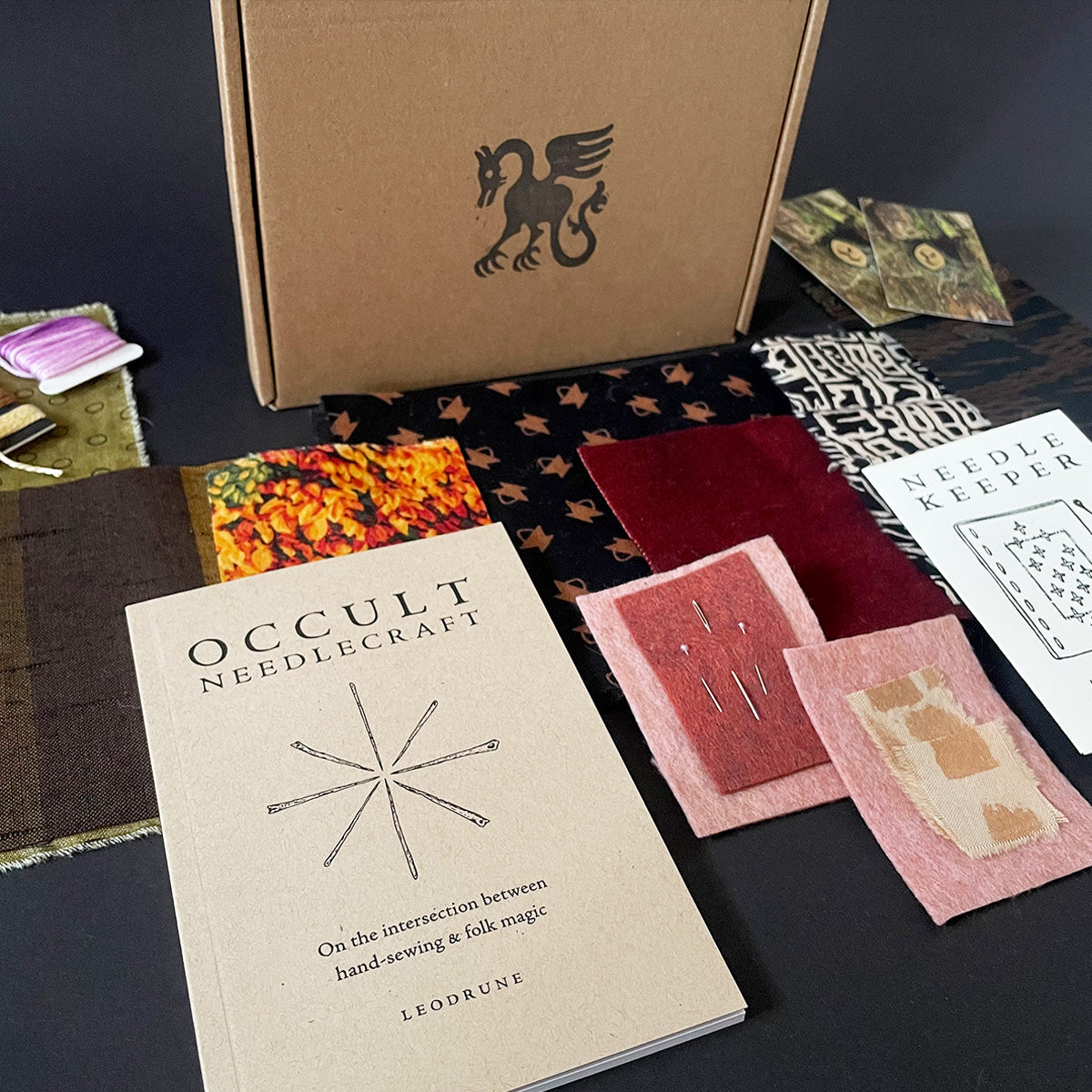Occult Needlecraft Sewing Kit - Leodrune Press - Haus Nostromo