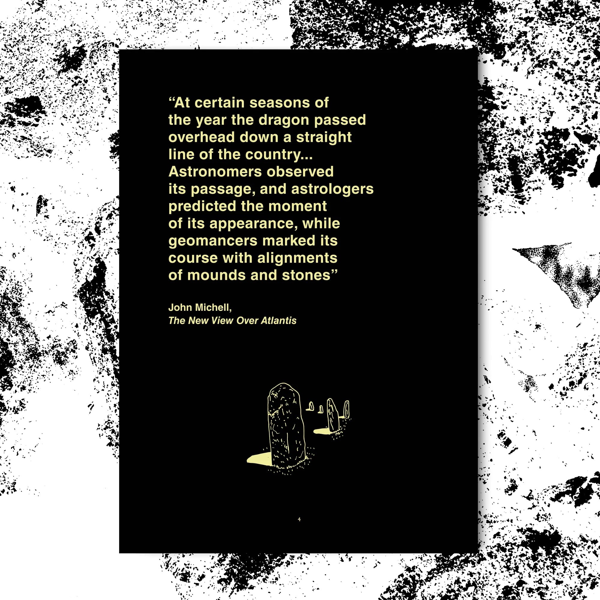 Weird Walk Editions: Leyline Zine - Weird Walk - Haus Nostromo