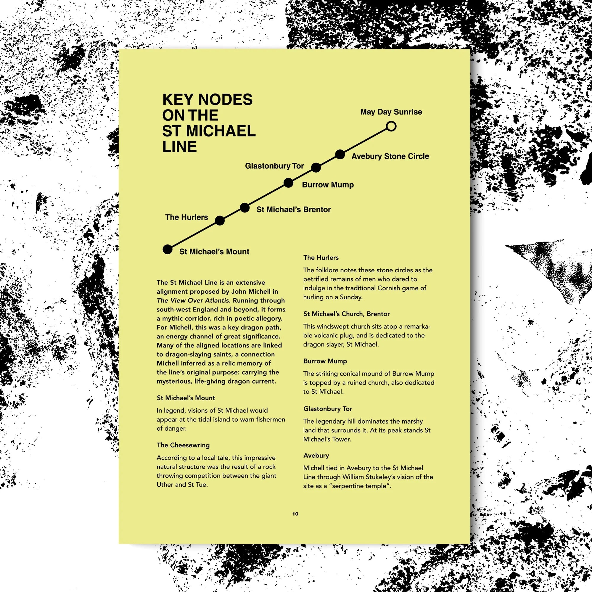Weird Walk Editions: Leyline Zine - Weird Walk - Haus Nostromo