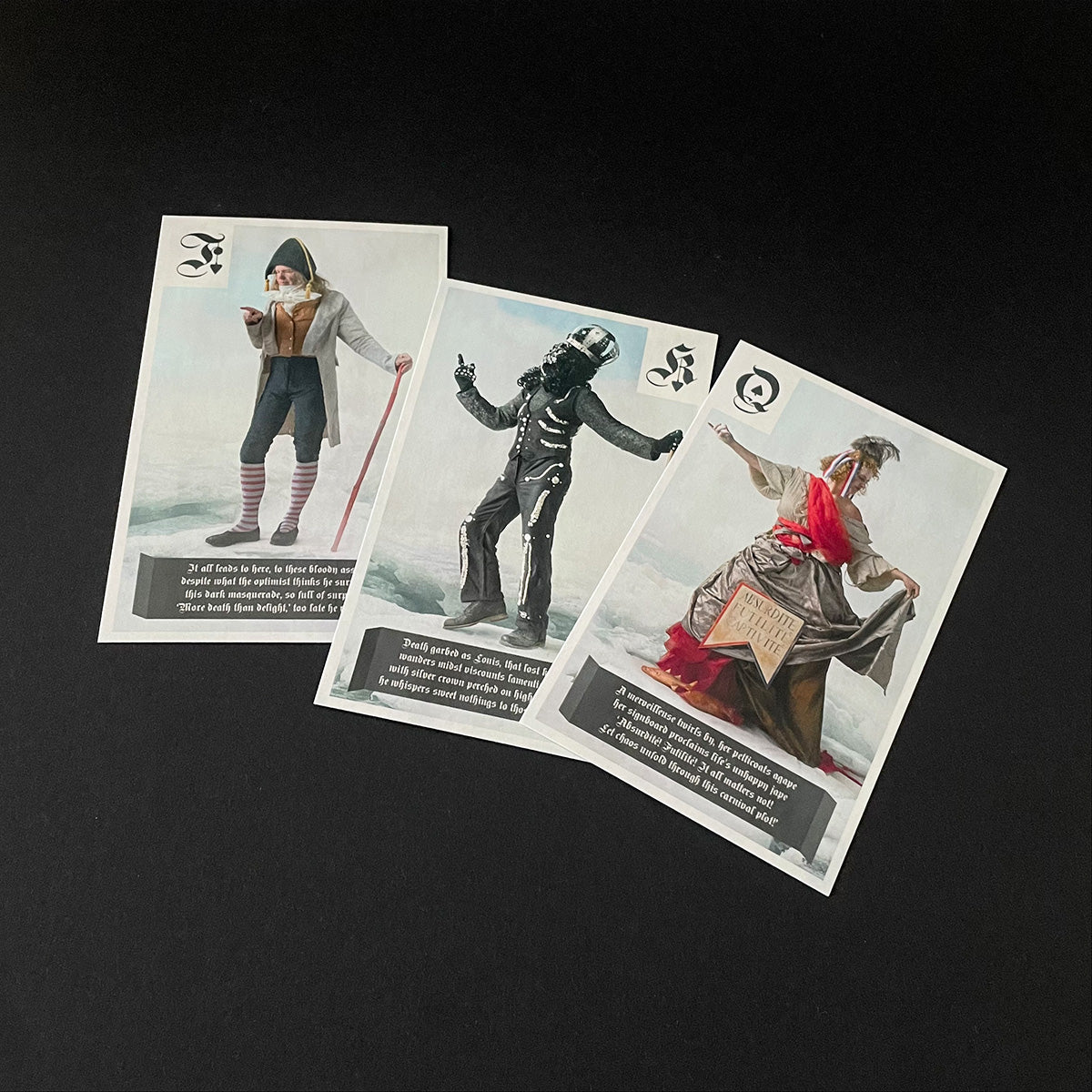 Mister Buttons & The Danse Macabre Playing Cards - Kahn & Selesnick - Haus Nostromo