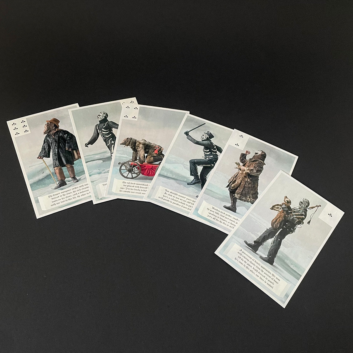 Mister Buttons & The Danse Macabre Playing Cards - Kahn & Selesnick - Haus Nostromo