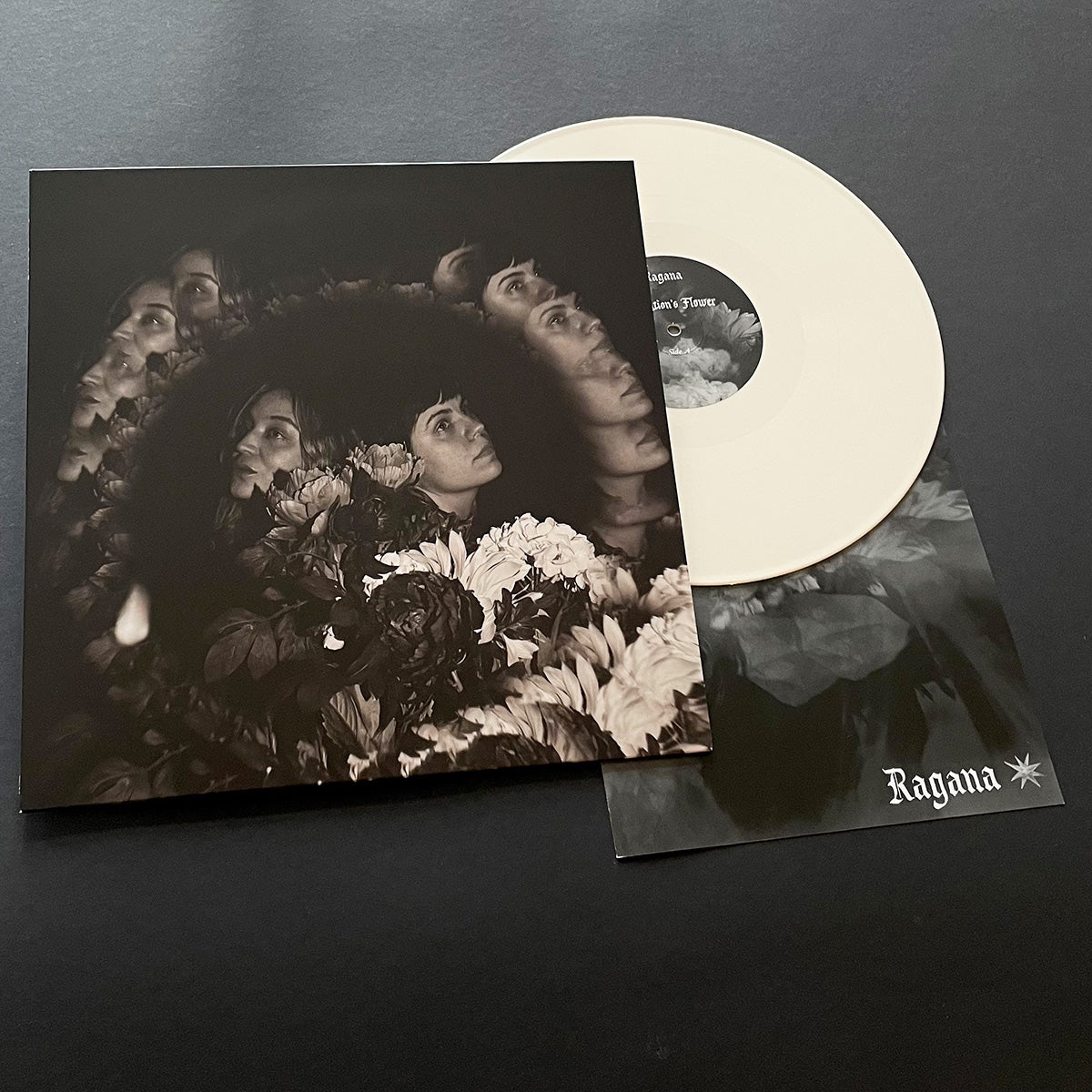 "Desolation's Flower" Limited Edition Bone Coloured Vinyl LP - Ragana - Haus Nostromo