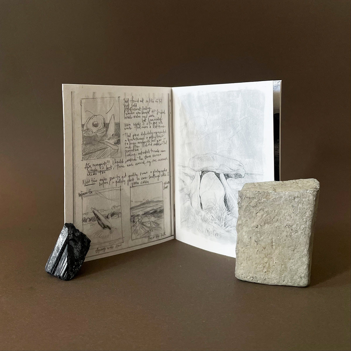 A Zine About Stones - Hanna Matthews - Haus Nostromo