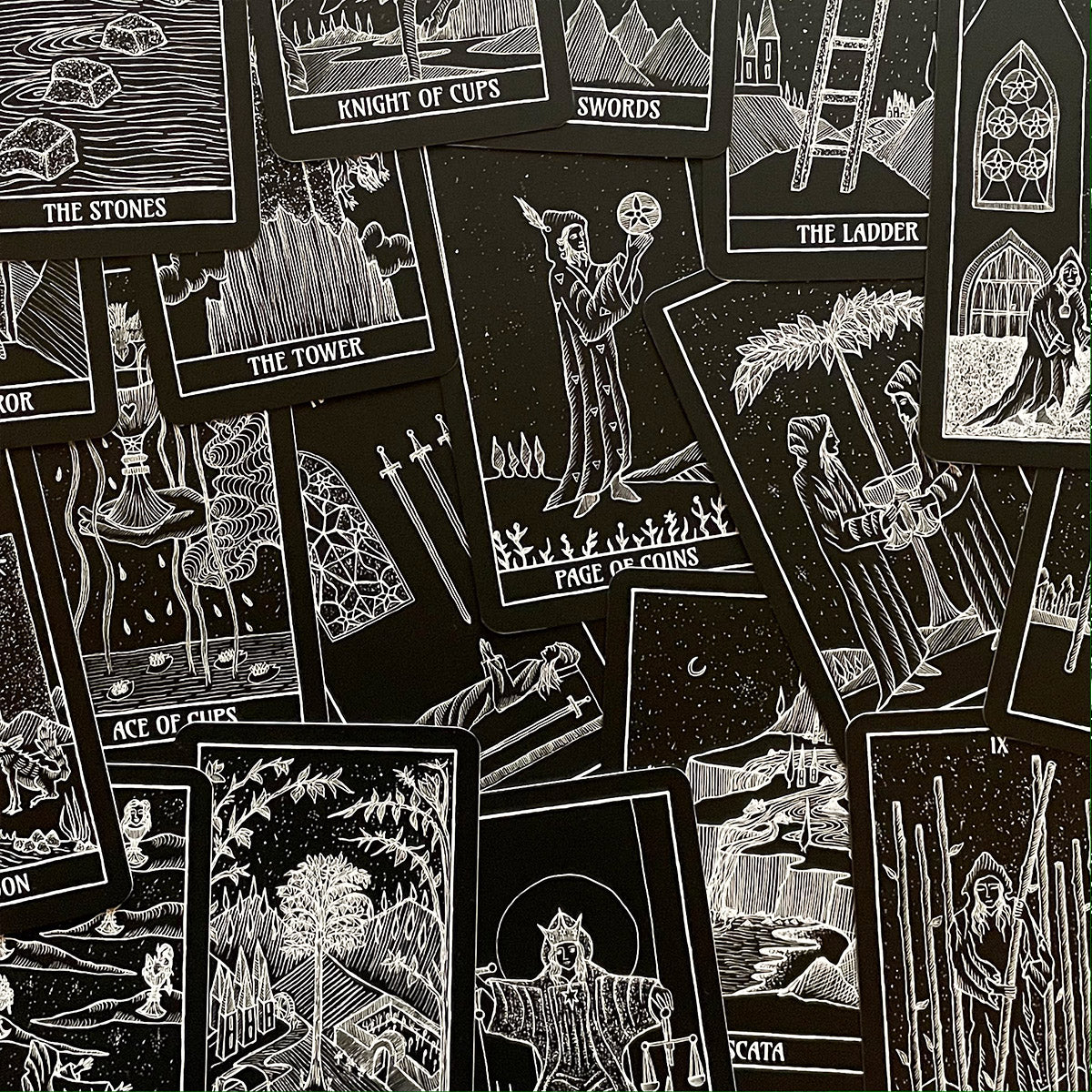 Tarot Celestio and The Book of Celestio with Wild Stars Tarot Cloth - Haus Nostromo - Haus Nostromo