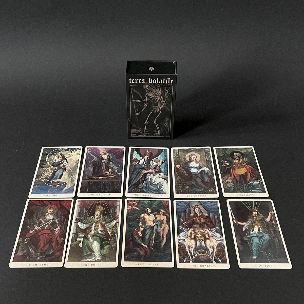 Terra Volatile Tarot Deck, Expansion Deck and Book - Credo quia Absurdum - Haus Nostromo