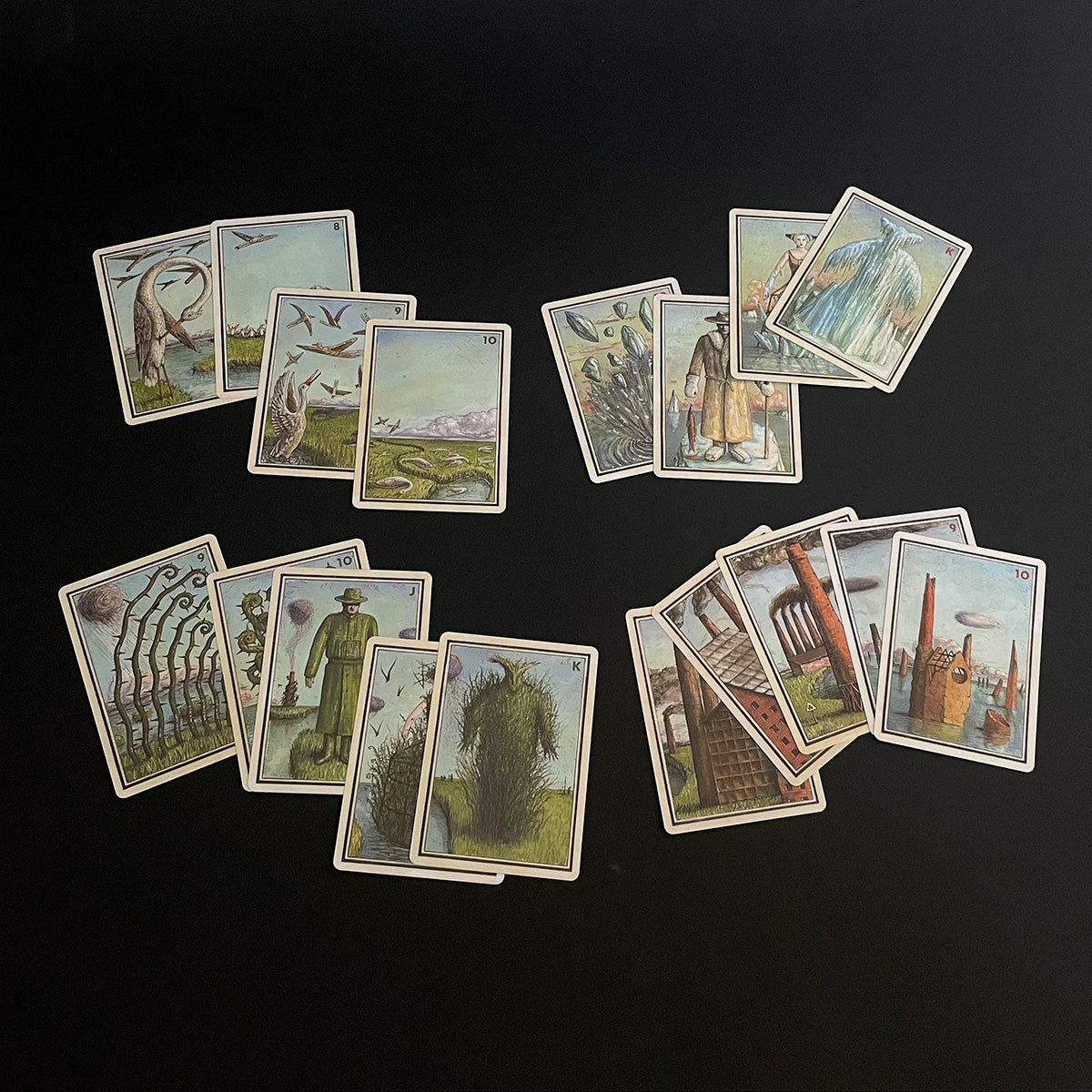 The Drowning World Playing Card Deck - Kahn & Selesnick - Haus Nostromo