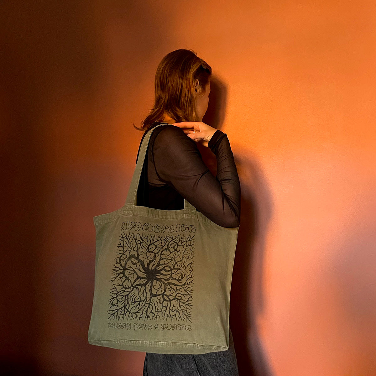 Map of Roots Tote Bag