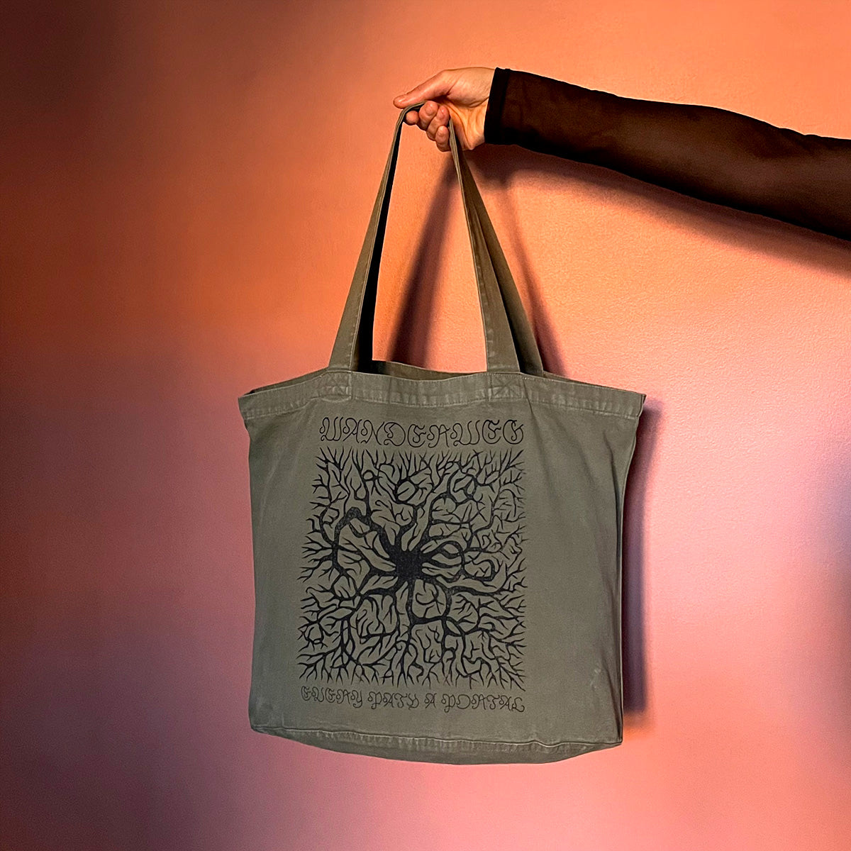 Map of Roots Tote Bag