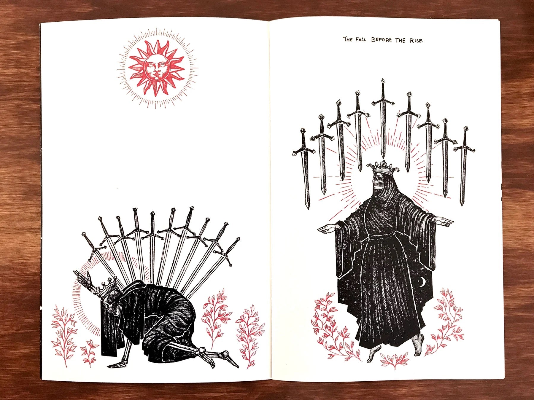 'Necromancy Triptych' - Selected Works of Micah Ulrich Art Booklet Collection