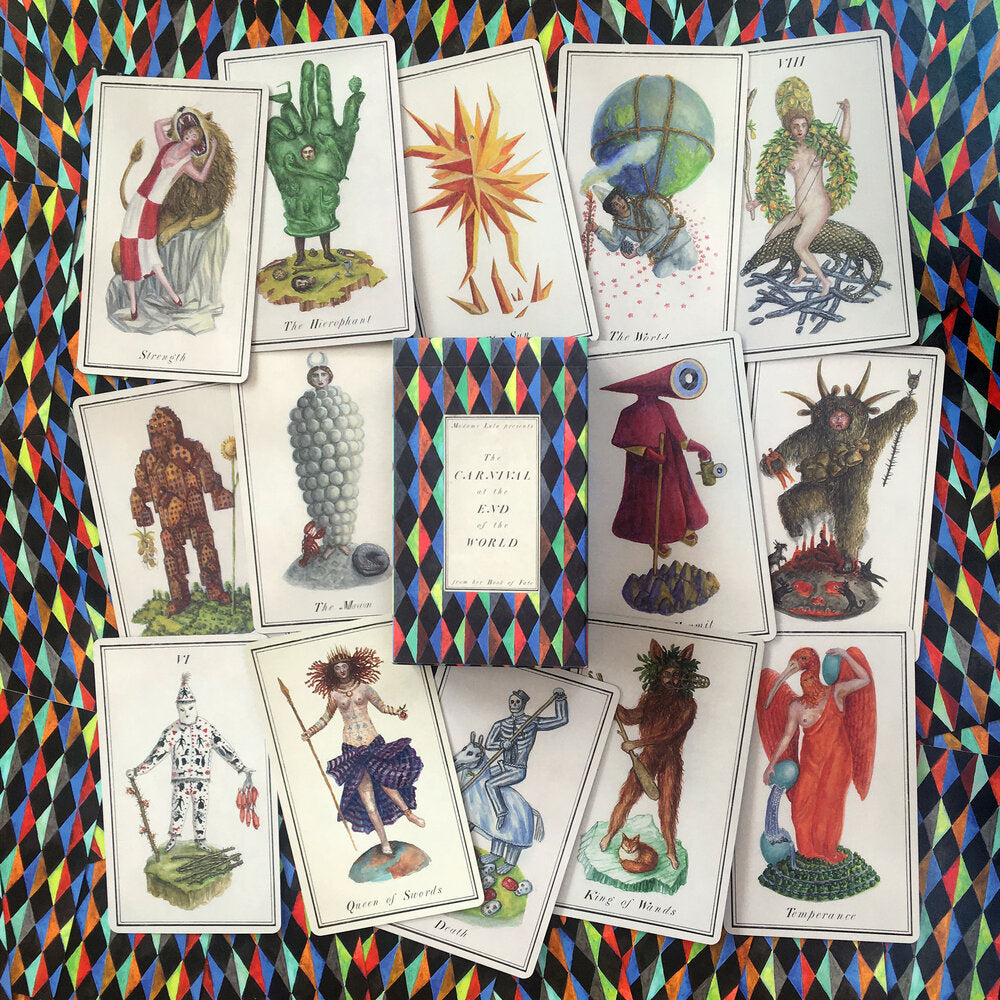 The Carnival at the End of the World Tarot Deck And Book