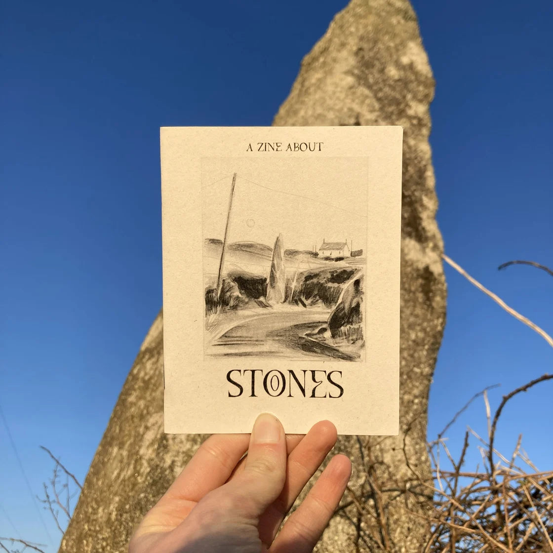 A Zine About Stones - Hanna Matthews - Haus Nostromo