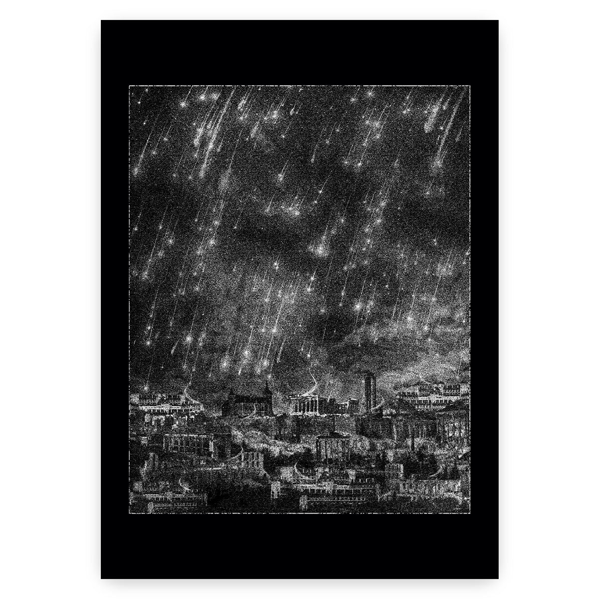 "The Meteor Shower" Art Print - Nayla - Haus Nostromo