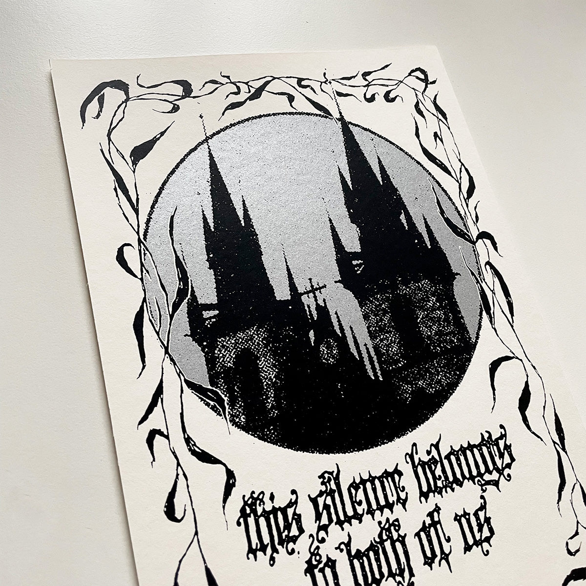 This Silence Belongs To Both Of Us Print