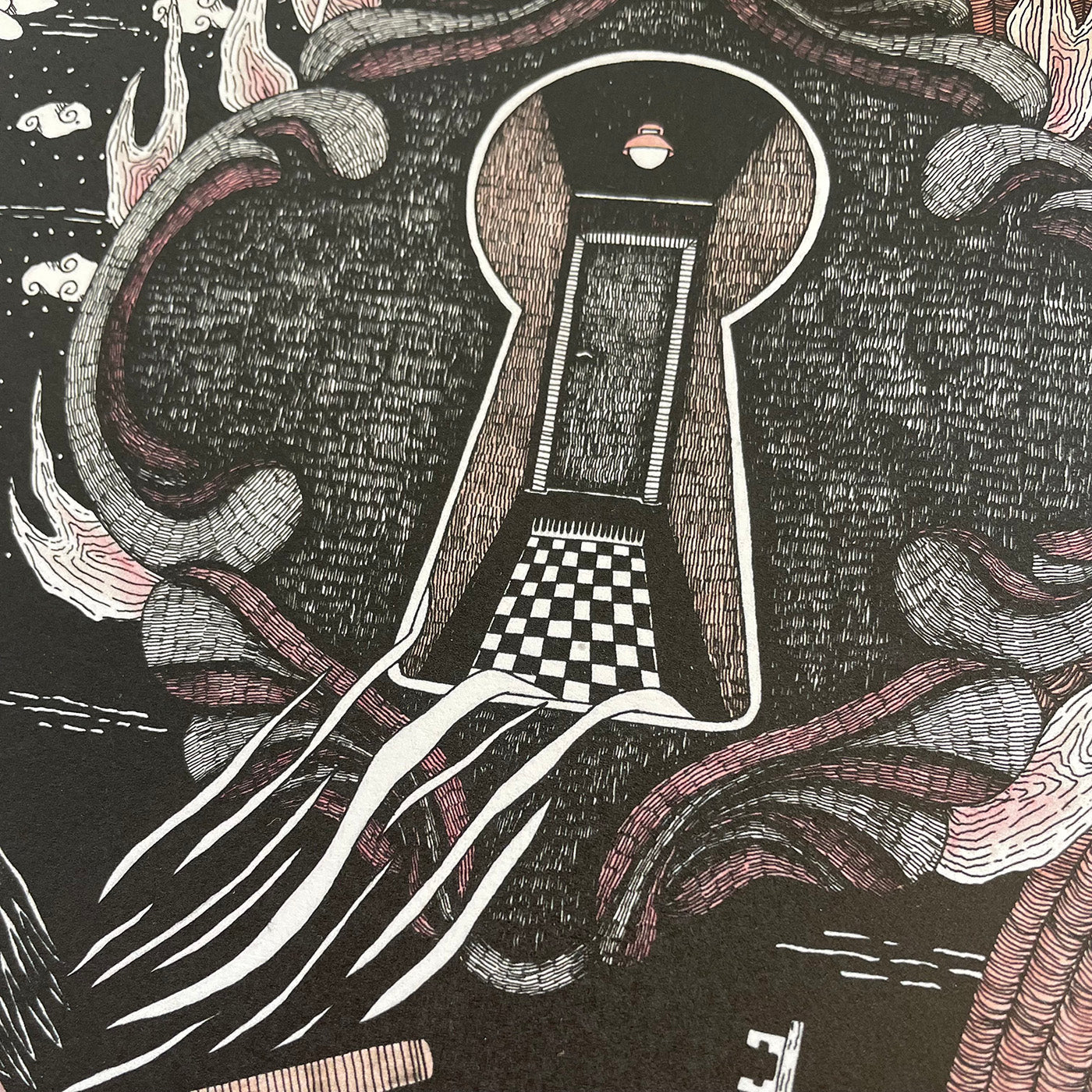 "Hallway" Art Print - Emma Tenke - Haus Nostromo