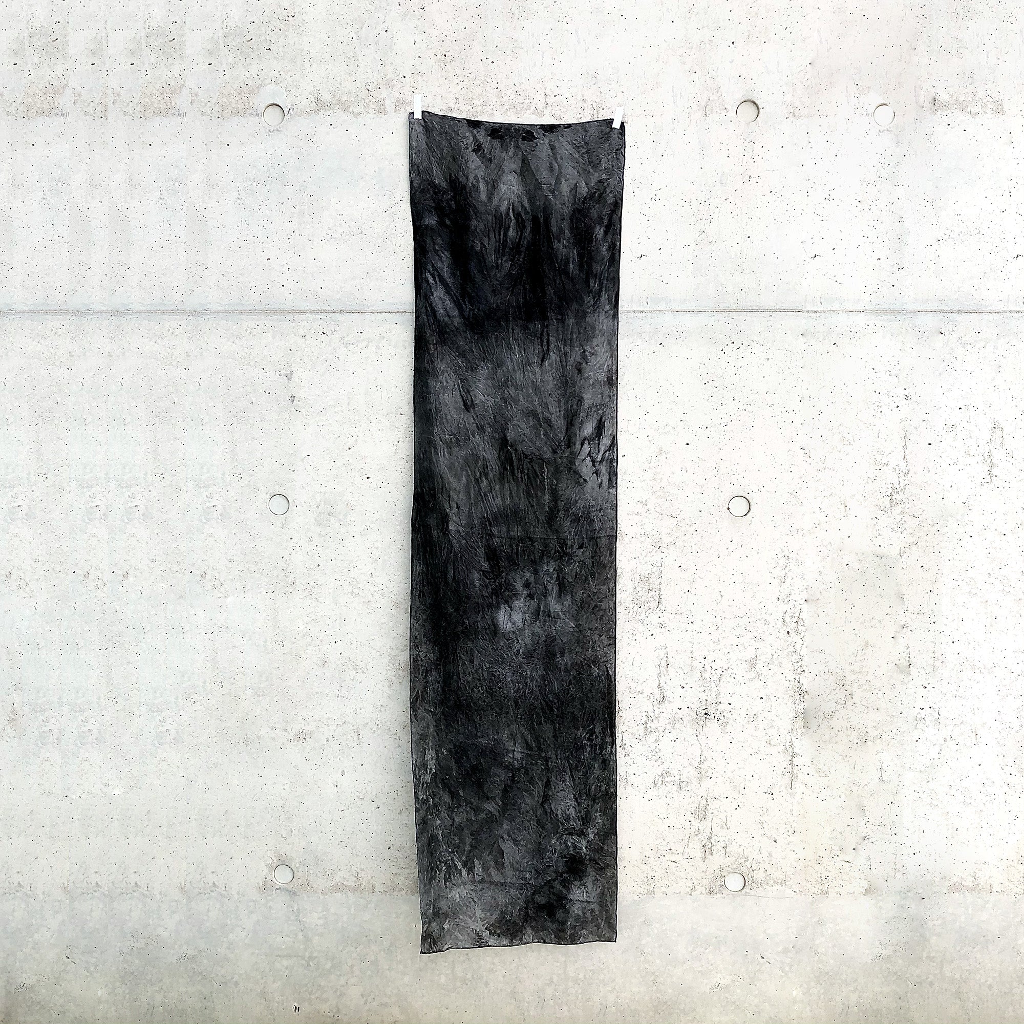 Selenite / Silk Scarf - Kiyoshi Stelzner Textile - Haus Nostromo