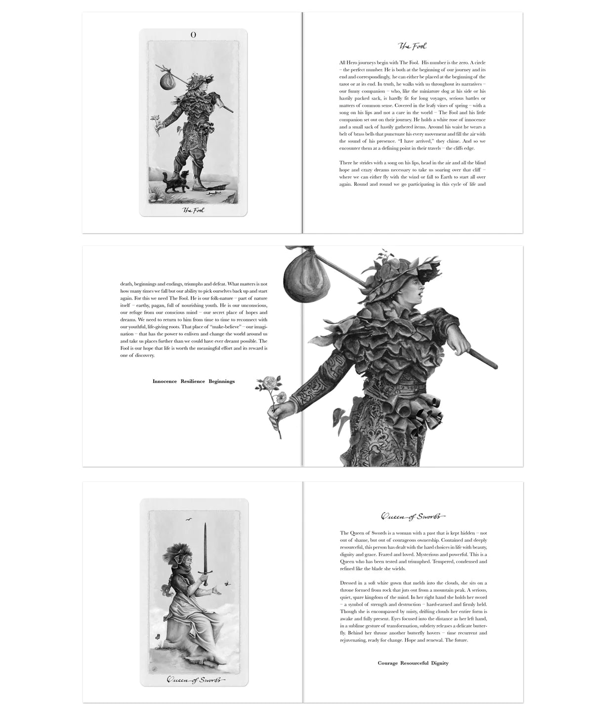 "Notes From The Pagan Otherworlds" Tarot Book - Uusi - Haus Nostromo