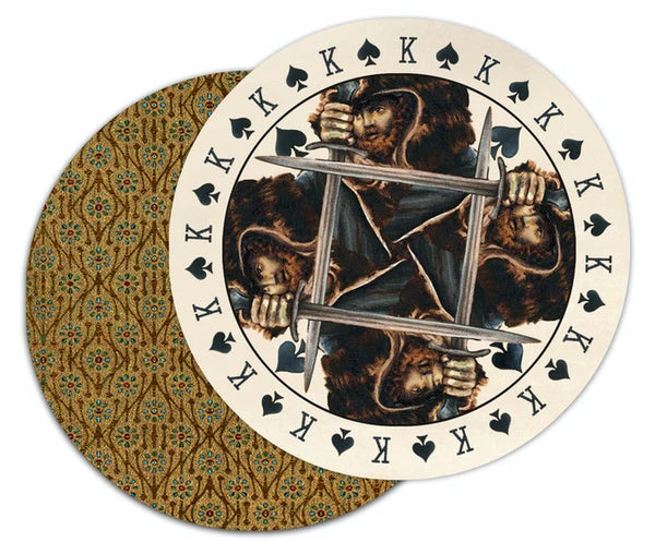 Circular Pagan Playing Card Deck