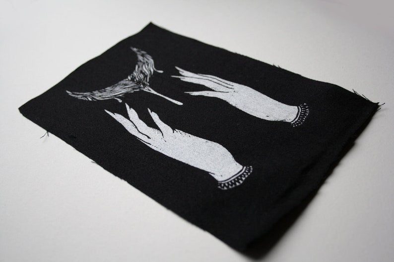 Witch Hands Patch - Drowned Orange - Haus Nostromo