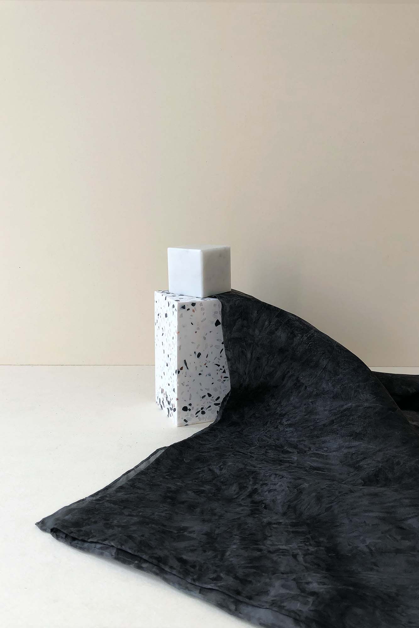 Pyrite / Silk Scarf - Kiyoshi Stelzner Textile - Haus Nostromo